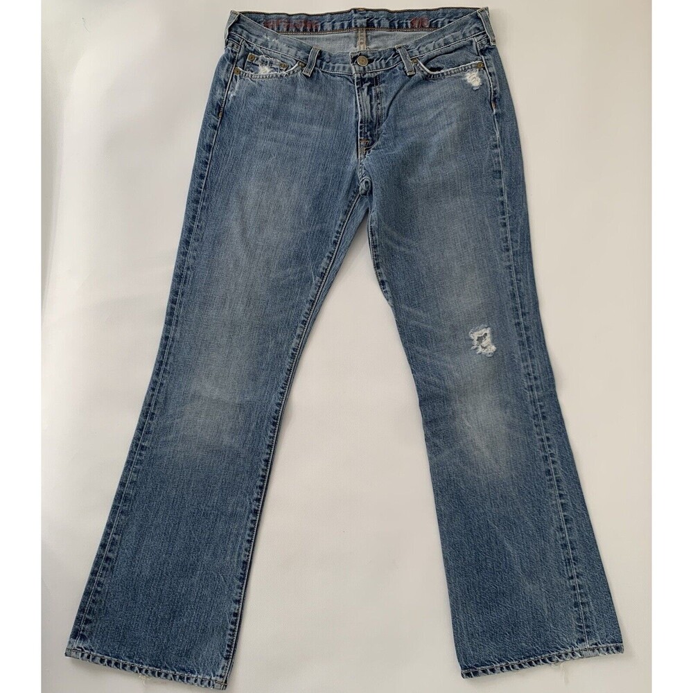 Women's Blue Boot Cut Jeans